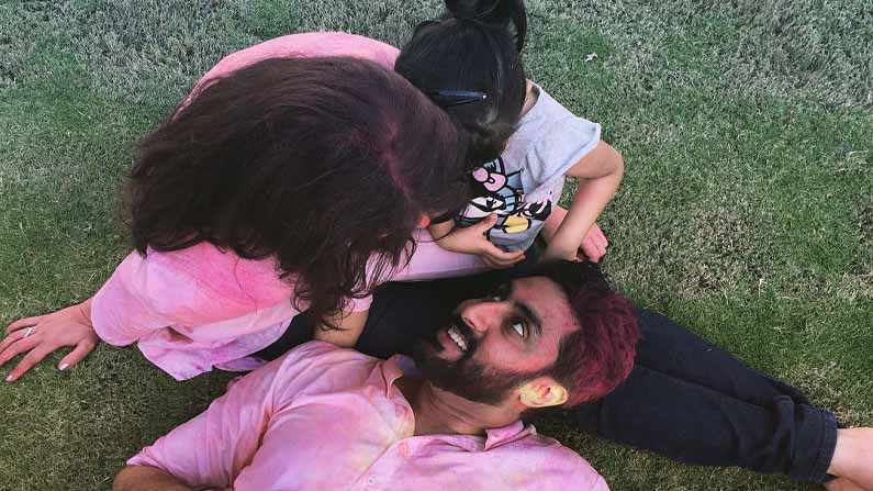 ABHISHEK BACCHAN HOLI CELEBRATION