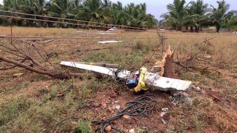 Heavy Rain At Gadag And Rain Has Destroyed An Enormous Amount Of Crop 