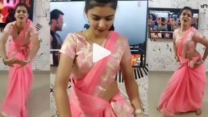 ಸೀರೆಯುಟ್ಟು ಸಖತ್​ ಆಗಿ ಹಾಡಿಗೆ ಹೆಜ್ಜೆ ಹಾಕಿದ ನಟಿ: ಸಾಮಾಜಿಕ ಜಾಲತಾಣಗಳಲ್ಲಿ ಈಕೆಯದ್ದೇ ಹವಾ