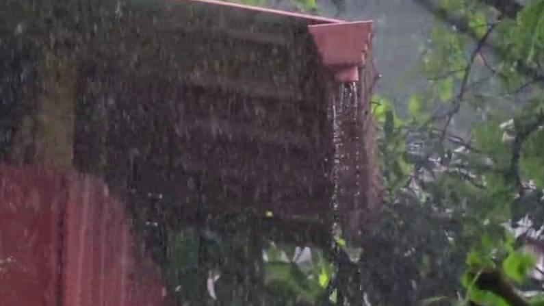 Coastal Karnataka Monsoon: A low-lying rain shower on the coast