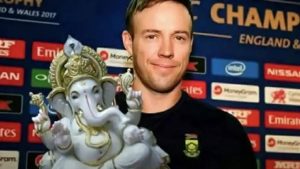 Fact Check: ಗಣೇಶ ವಿಗ್ರಹದ ಜೊತೆ ಎಬಿ ಡಿವಿಲಿಯರ್ಸ್‌: ಈ ಫೋಟೋ ಅಸಲಿಯತ್ತೇನು? 