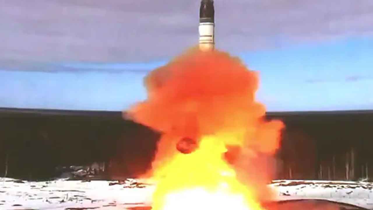 New missile test from Russia; Putin said, “Think twice before the enemy states are threatened.”