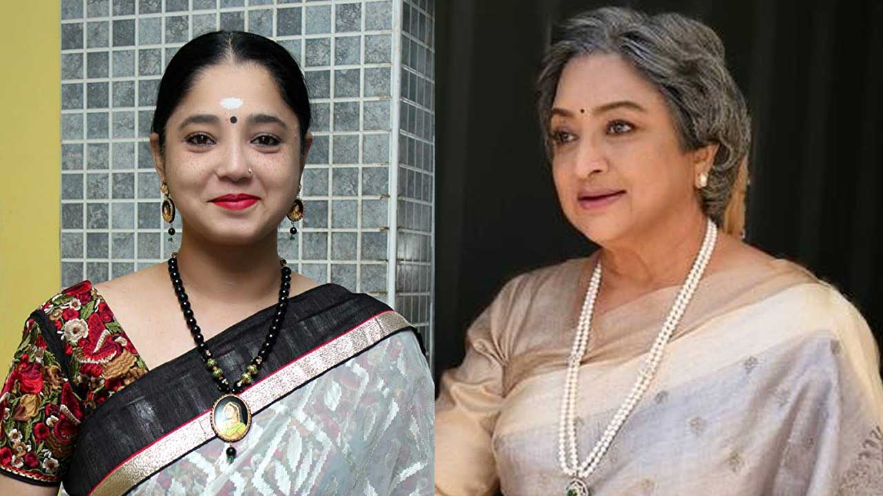 Aishwarya, daughter of actress Lakshmi; Actress Ready For Toilet Wash | Veteran Actress Lakshmi Daughter Aishwarya Selling Soap After Not Getting Off In The Film Industry - filmyzoo - Hindisip