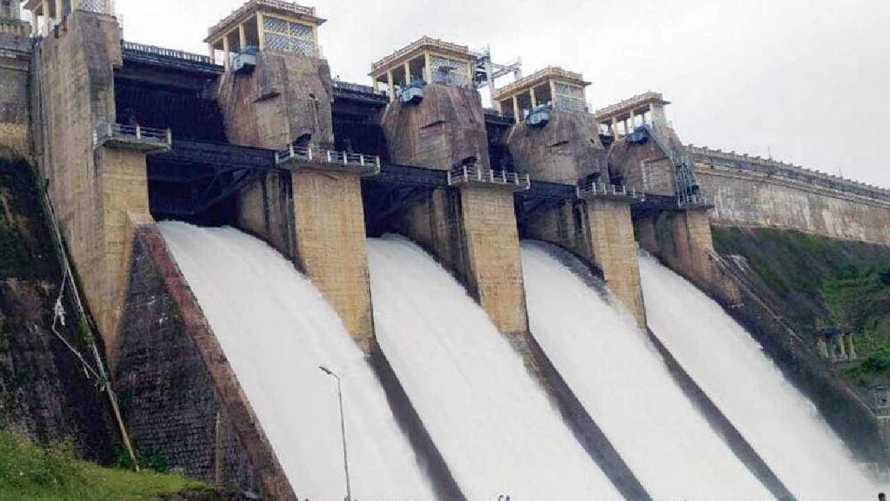 Karnataka Dams Water Level Rain Across Karnataka Reservoir Water Level ...