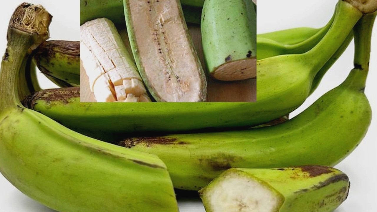 Unripe Banana or Green Banana Health benefits in Kannada Green Banana